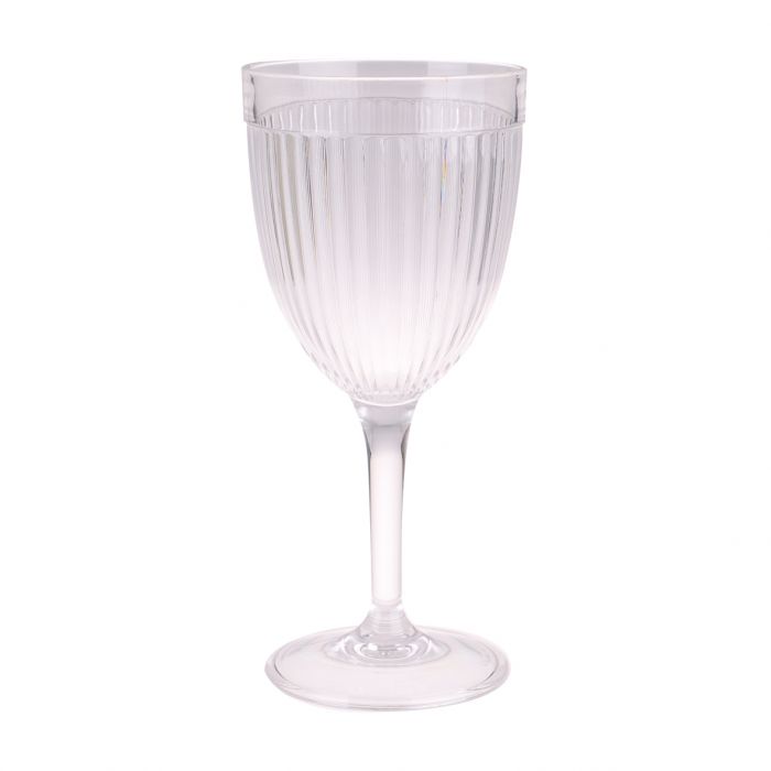 Acrylic Wine Glass - Clear -400ML