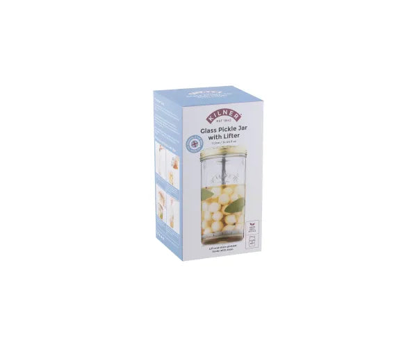 Pickle Jar with Lifter 1 Litre – Kilner