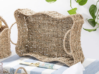 Hayman Seagrass Tray, Large 33x20x7cm – Ladelle