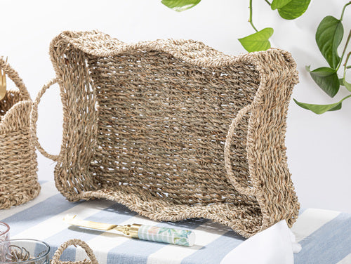 Hayman Seagrass Tray, Large 33x20x7cm – Ladelle