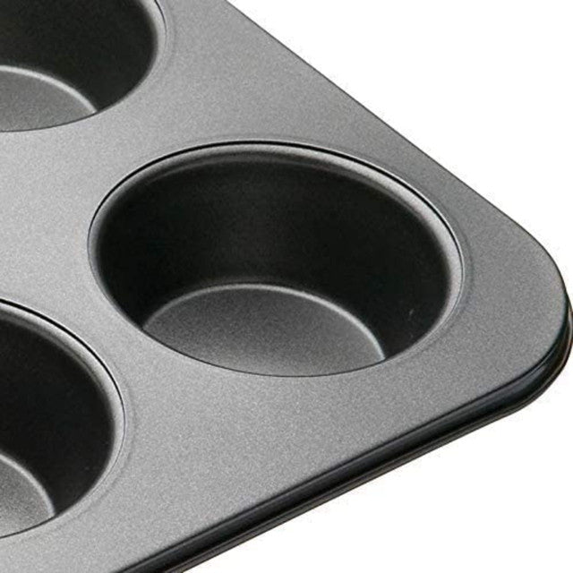 MasterCraft 6 Cup American Muffin Pan - Aluminium 26.5x36cm
