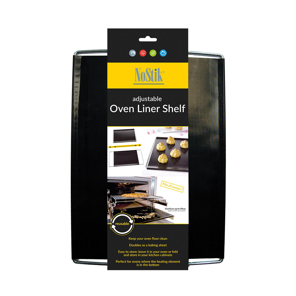 Oven Liner Shelf, Adjustable – NoStik