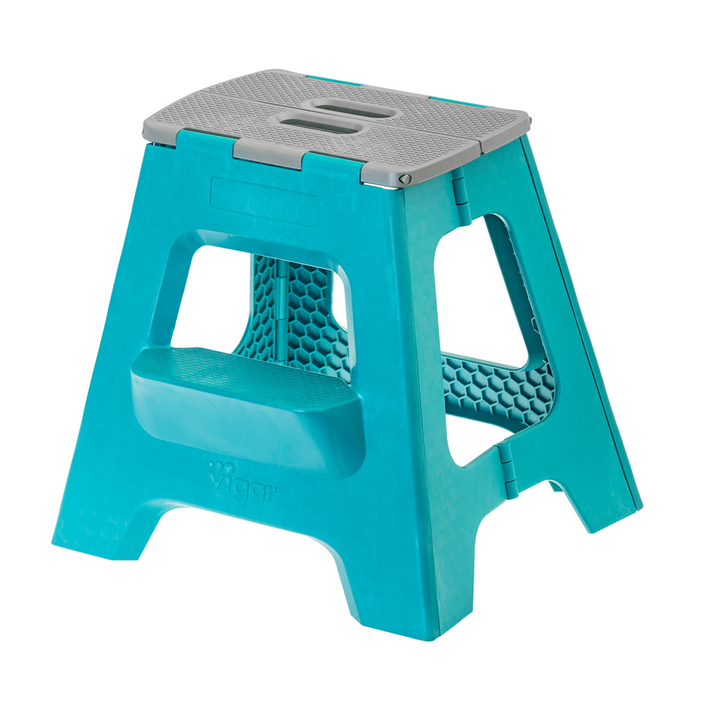 Step Stool 2-Step Foldable 40cm – Vigar