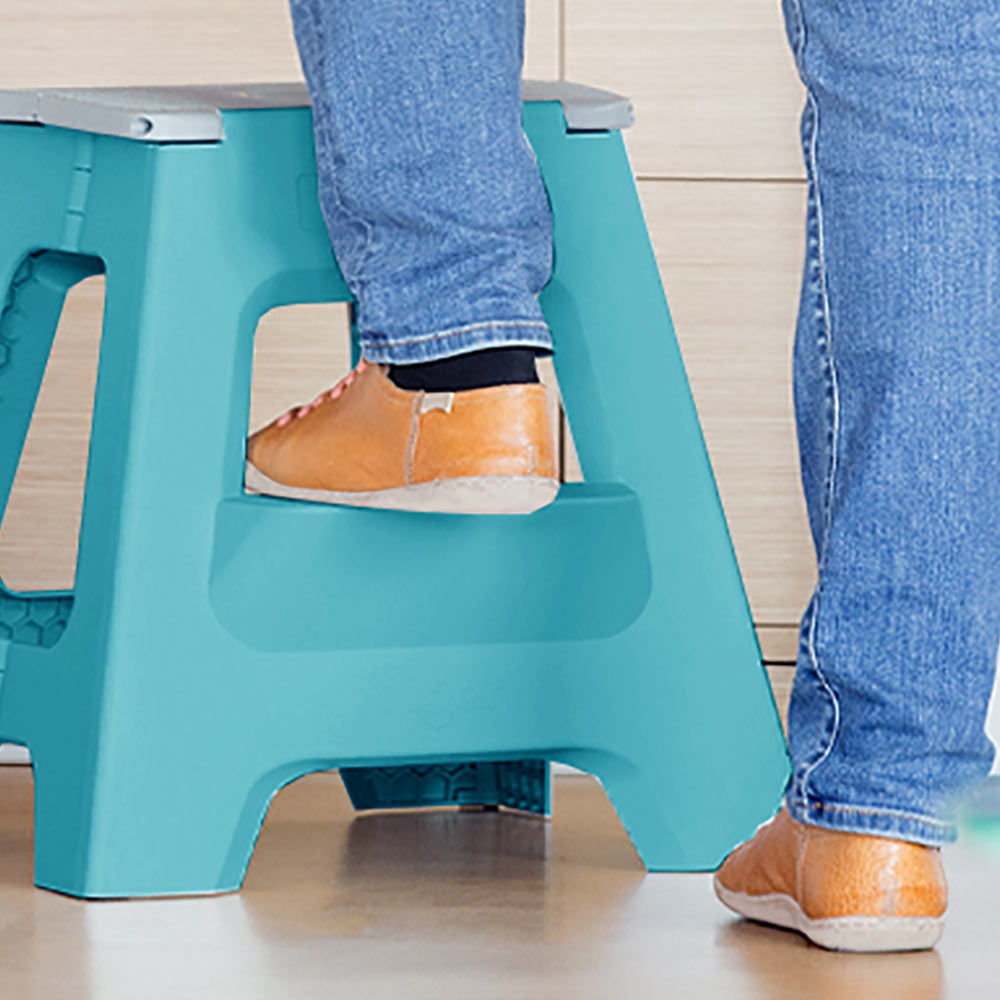 Step Stool 2-Step Foldable 40cm – Vigar