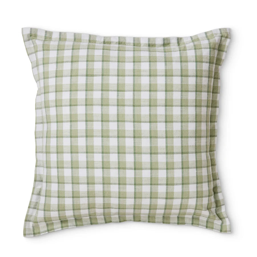 Maldon Green Check Cushion – Madras Link
