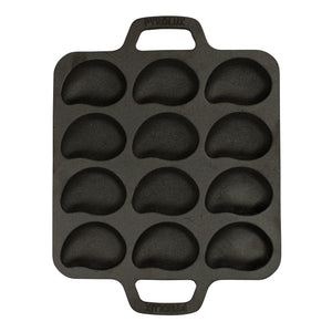 Pyrocast Cast Iron Oyster Tray, 12 Piece - Pyrolux