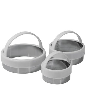 Straight Edge Cookie Cutters, 3 Piece Set - Avanti