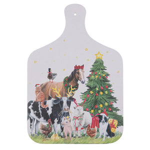 Christmas at the Farm Serving Board – Ashdene