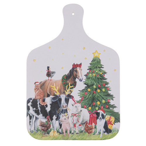 Christmas at the Farm Serving Board – Ashdene