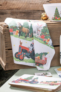 Christmas at the Farm Placemat Set of 6 – Ashdene – view 4