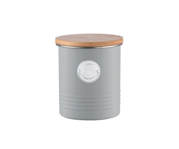 Typhoon living coffee 1L canister grey