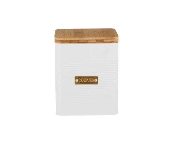 Typhoon Square White Cookie Jar 2.7L