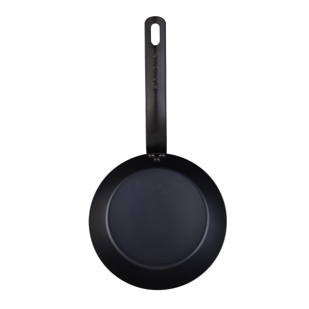 Pre-Seasoned Carbon Steel Fry Pan 20cm