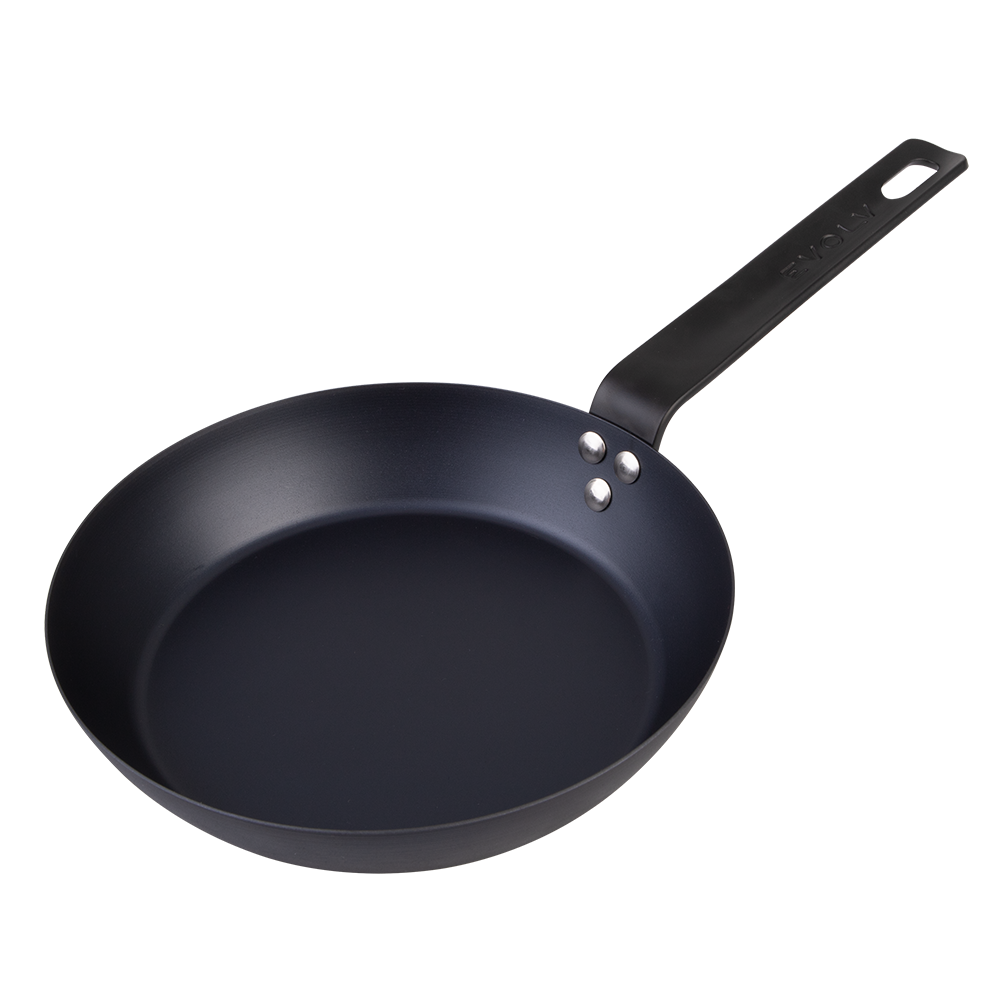 Pre-Seasoned Carbon Steel Fry Pan 20cm
