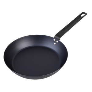 Pre-Seasoned Carbon Steel Fry Pan 24cm