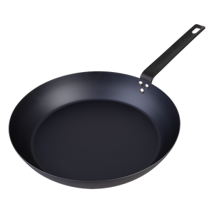 Pre-Seasoned Carbon Steel Fry Pan 30cm