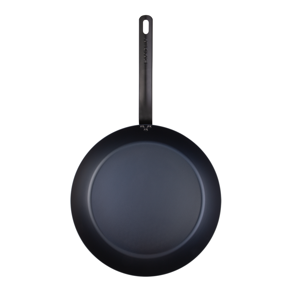 Pre-Seasoned Carbon Steel Fry Pan 32cm