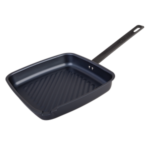 Pre-Seasoned Carbon Steel Grill Pan 26x28cm – Evolv