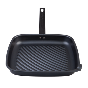 Pre-Seasoned Carbon Steel Grill Pan 26x28cm – Evolv