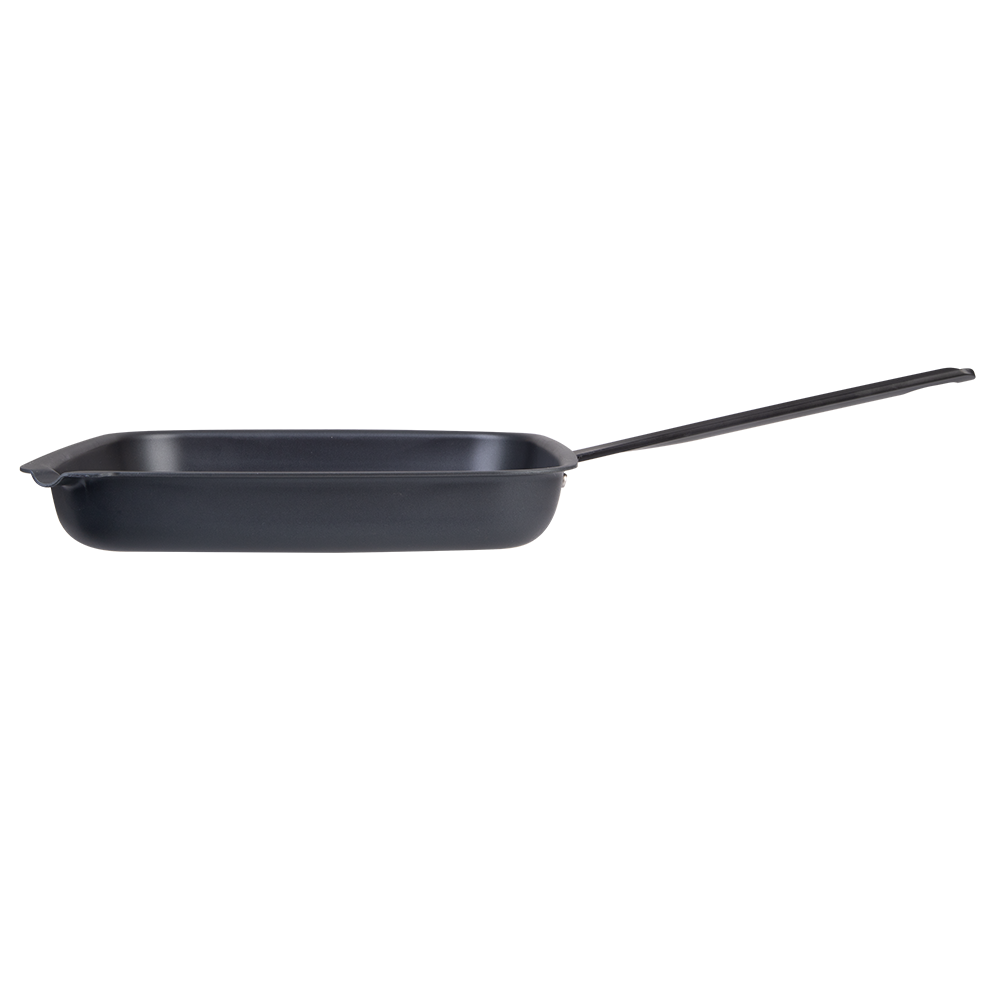 Pre-Seasoned Carbon Steel Grill Pan 26x28cm – Evolv