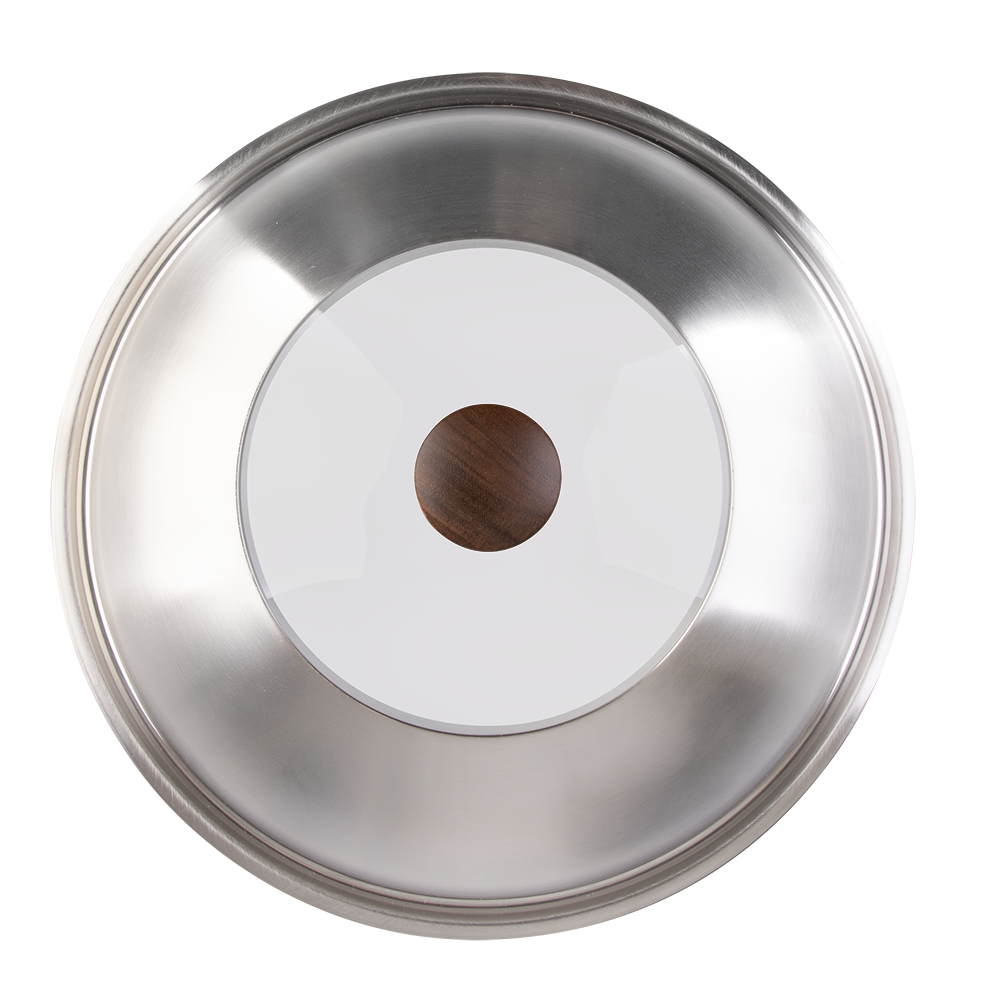 Stainless Steel & Glass Wok Lid 35cm – Evolv