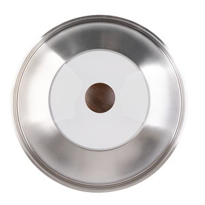 Stainless Steel & Glass Wok Lid 35cm – Evolv