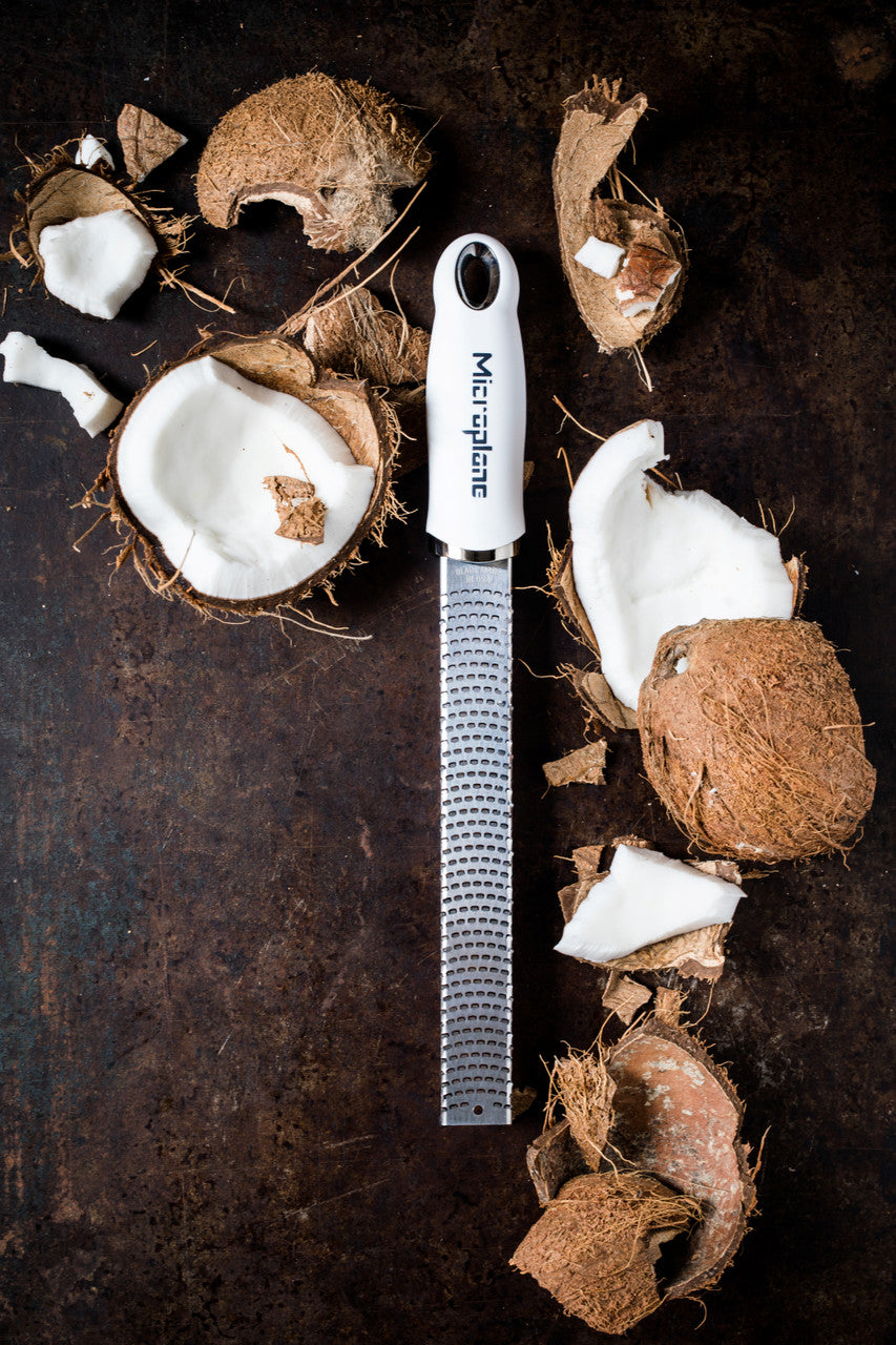 Premium Zester Grater, White - Microplane
