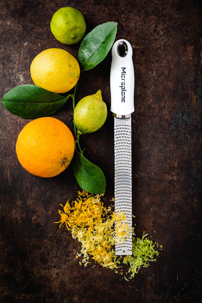 Premium Zester Grater, White - Microplane