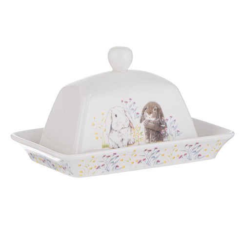 Ashdene Bunny Tales tableware — pastel Easter design by Sarah Hardy