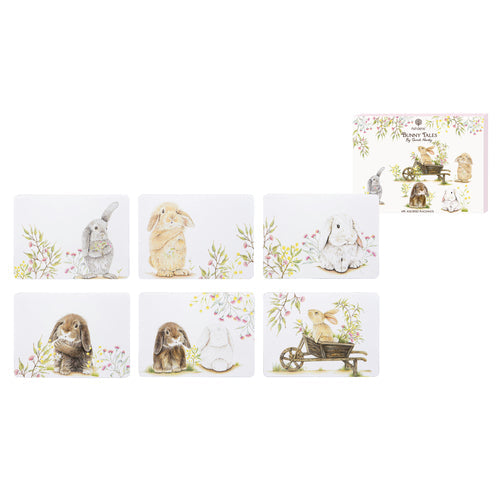 Ashdene Bunny Tales 6pk Placemat Set