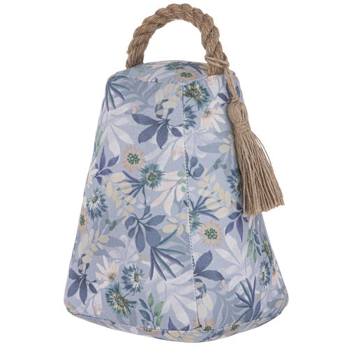 Ladelle Mossman Door Stop Blue - weighted fabric door stop
