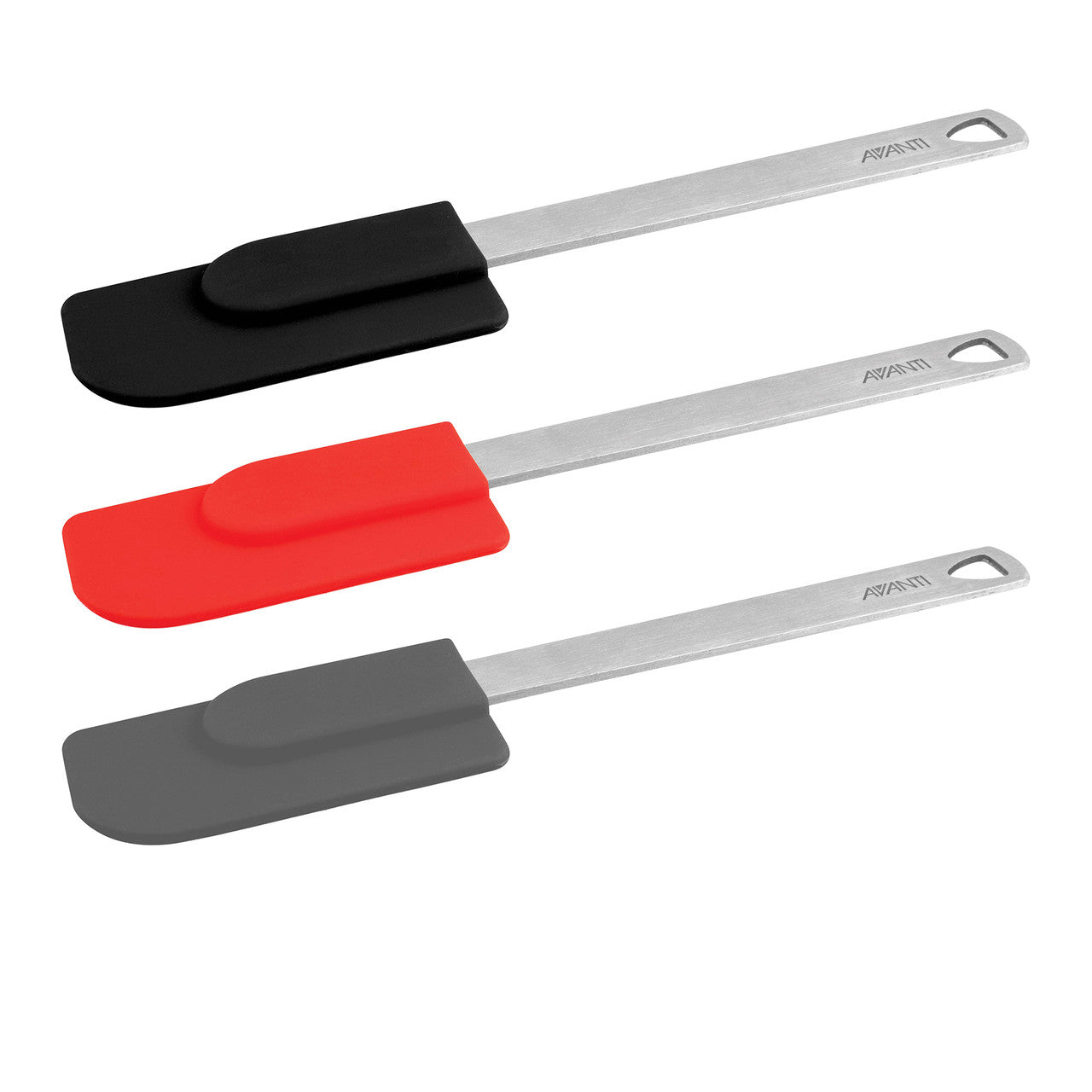 SKU 16630 Mini Spatula Silicone Tip Black