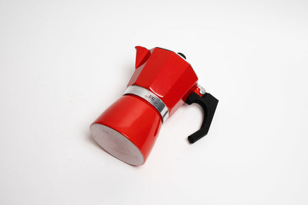 Coffee Culture Red Stovetop Coffee Maker 9 Cup - Italian espresso maker