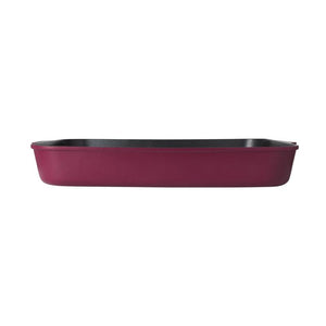 Maxwell & Williams Cast Lite Non-Stick Roaster 38x28cm Cherry - cast aluminium cookware