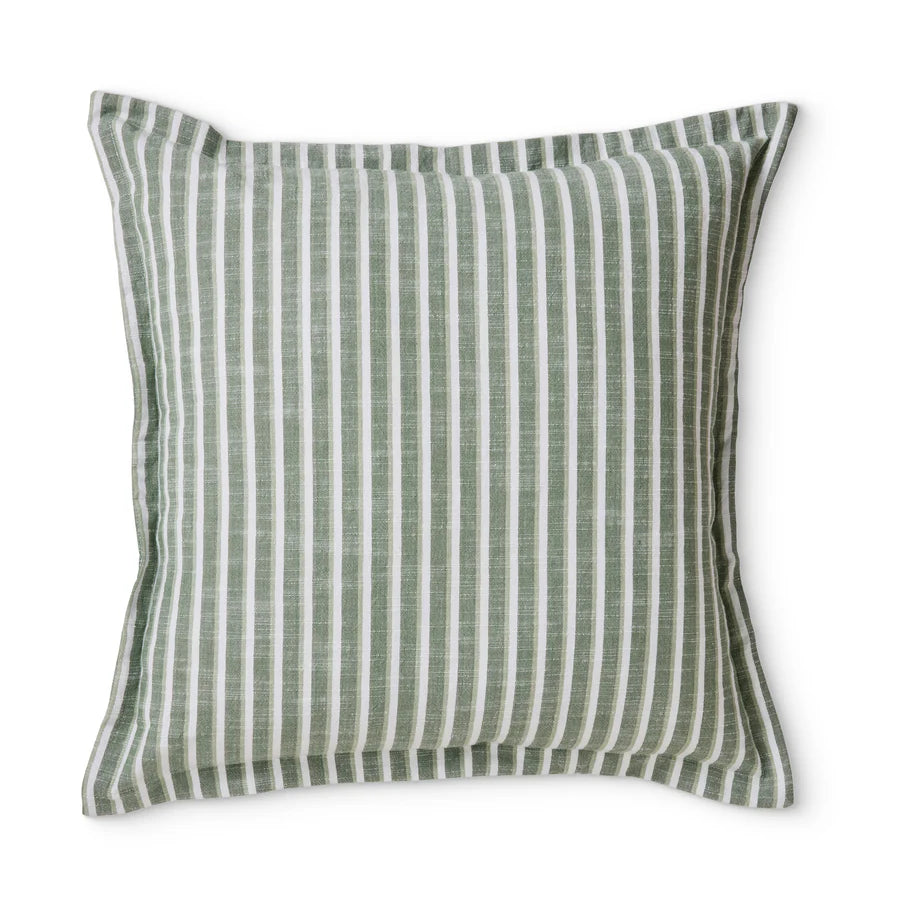 Bathurst Green Stripe Cushion 50cm – Madras Link
