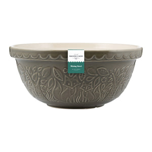 Mason Cash In The Forest Grey Fox Mixing Bowl 29cm with brand swing tag
