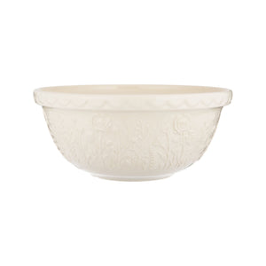 Mason Cash In The Meadow Rose Mixing Bowl 29cm cream embossed floral stoneware
