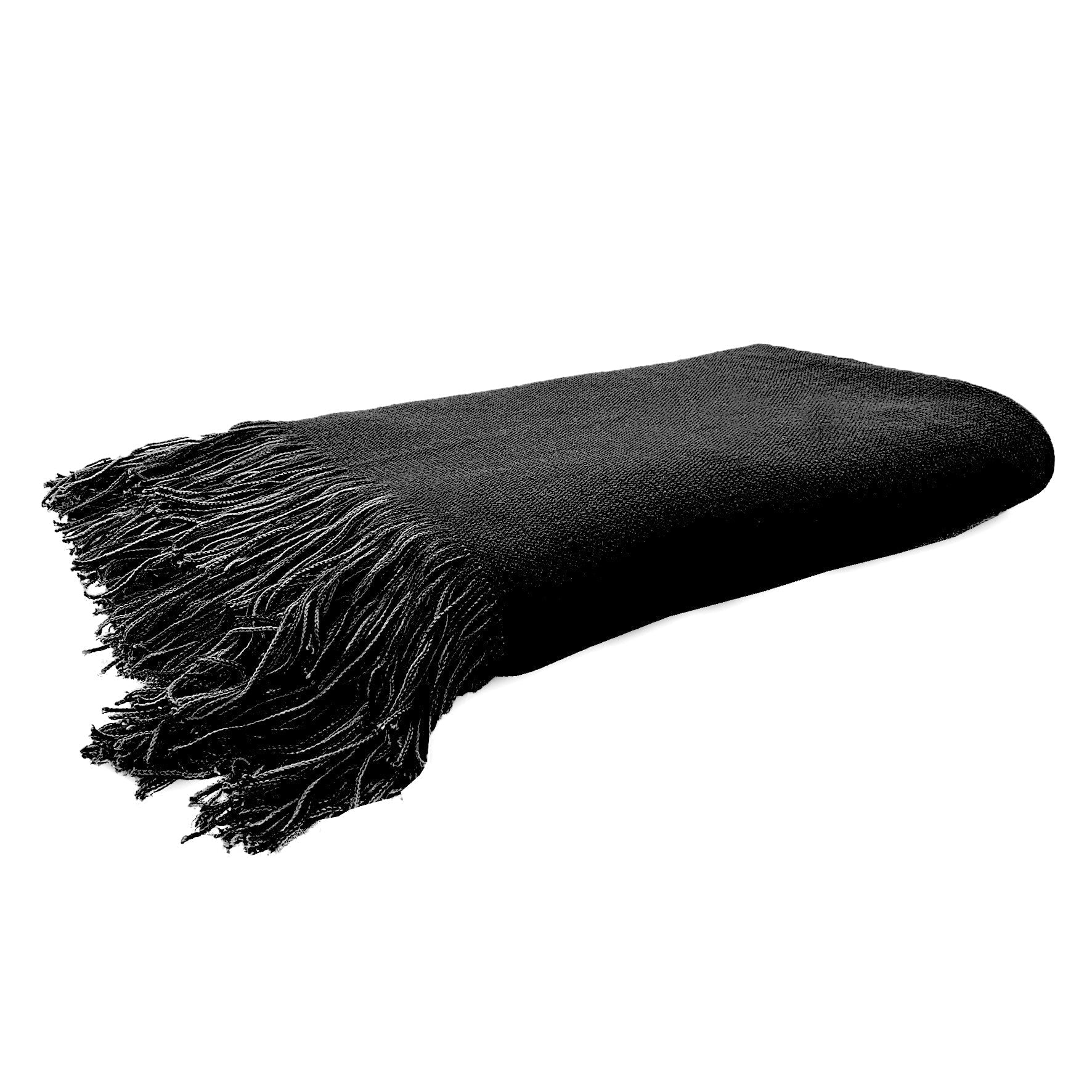 Nelson Throw 130x170cm – Dark Grey/Light Grey – Madras Link