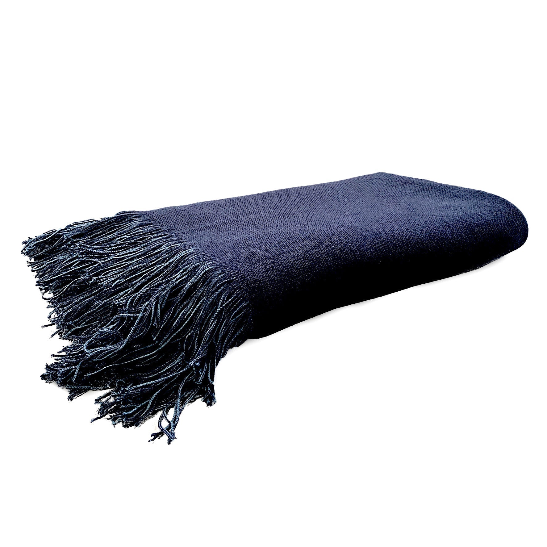 Nelson Throw 130x170cm – Dark Blue/Light Blue – Madras Link