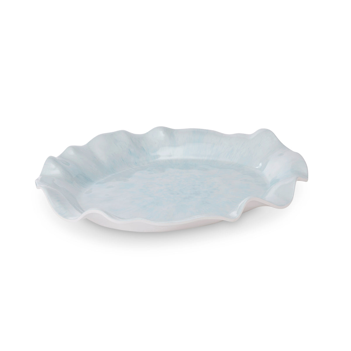 Tide Melamine Platter 47x36cm – Blue – Madras Link