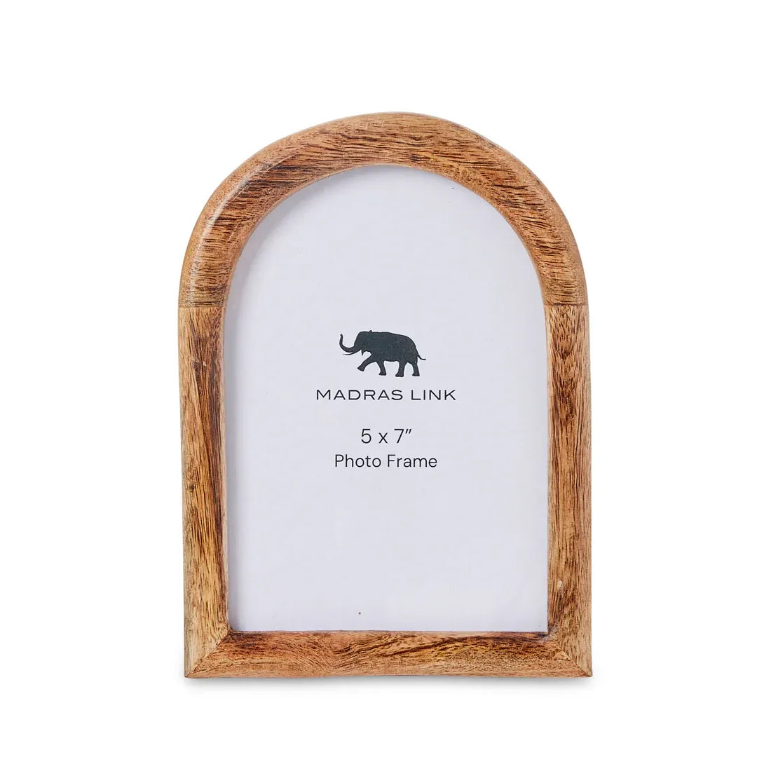 Madras Link Arch Large Photo Frame 5x7 Natural