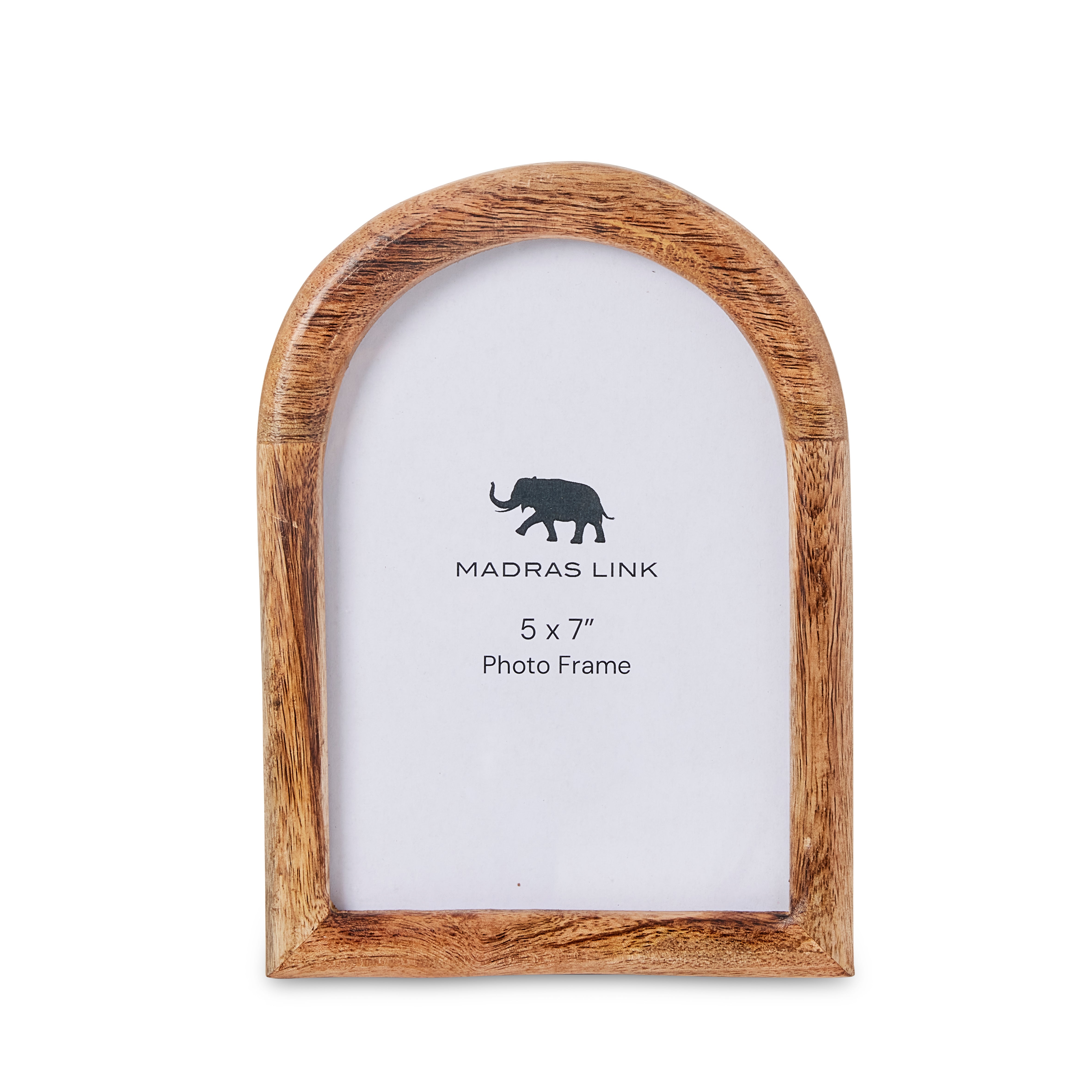 Madras Link Arch Large Photo Frame 5x7 Natural - hero shot