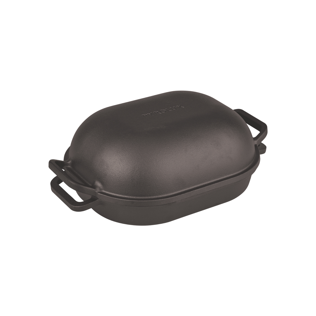 Pyrolux Pyrocast Cast Iron Bake and Roast Set 2 Piece - Australian bread baker roaster