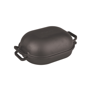 Pyrolux Pyrocast Cast Iron Bake and Roast Set 2 Piece - Australian bread baker roaster