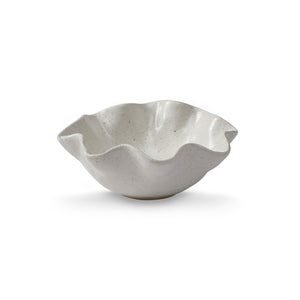 Bowl D17.5x6.8cm – Sullivan White Wavy