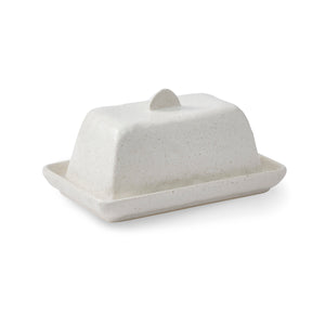 Butter Dish 21x13.5x11cm – White