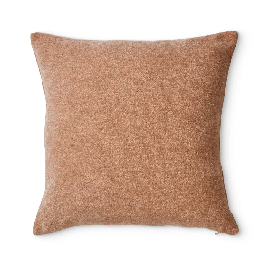 Madras Link Brooklyn Blush Chenille Cushion 50cm - textured decorative cushion