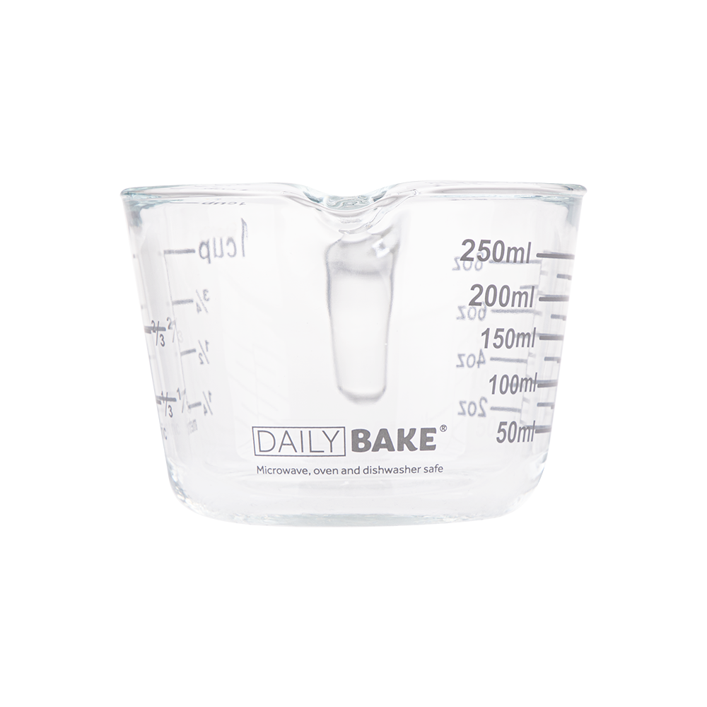 Daily Bake Borosilicate Glass Measuring Jug 250ml - oven safe Australian kitchenware (image 3)