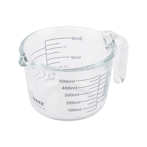 Daily Bake Borosilicate Glass Measuring Jug 500ml - oven safe Australian kitchenware