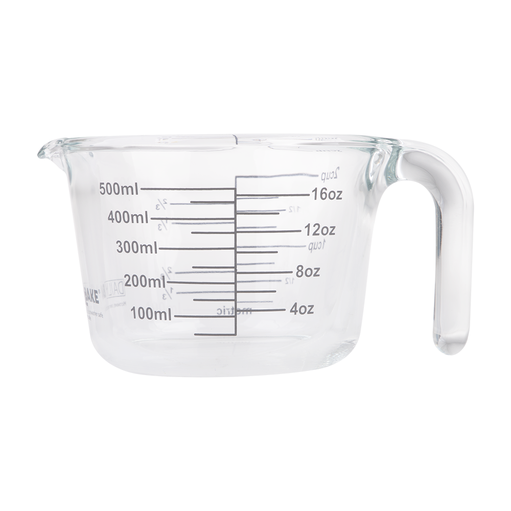 Daily Bake Borosilicate Glass Measuring Jug 500ml - oven safe Australian kitchenware (image 2)